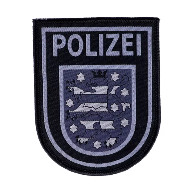 Abzeichen Polizei Thüringen gewebt tarn