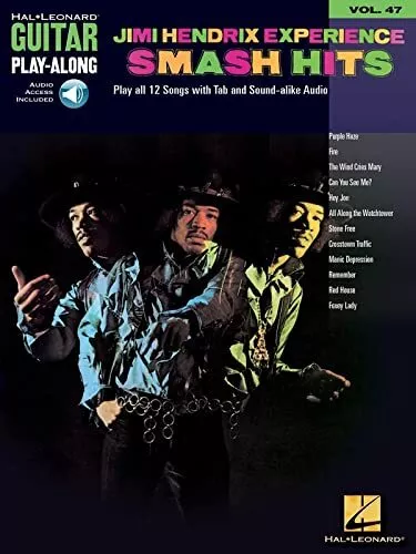 Guitar Play-Along Volume 47 Jimi Hendrix Experience Smas... by Various Paperback