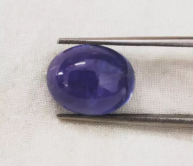 Natural Tanzanite Oval Shaped 8.44 Carat Certified Loose Gemstone