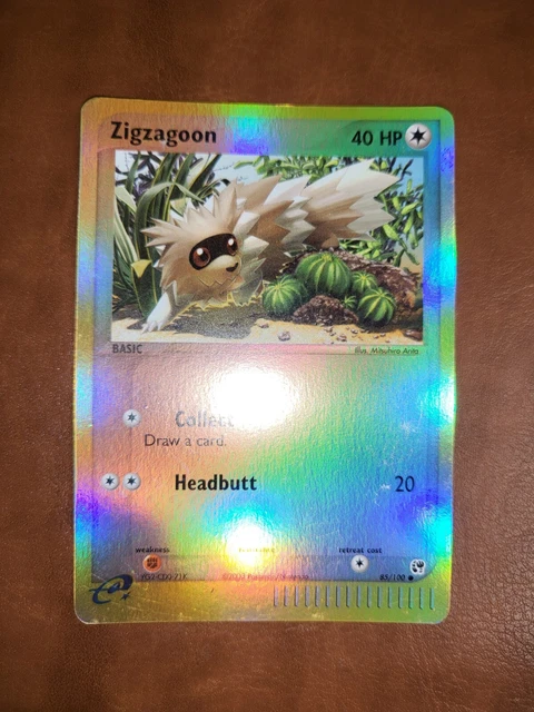 Zigzagoon - 85/100 - Ex Sandstorm - Reverse Holo - Pokemon - NM