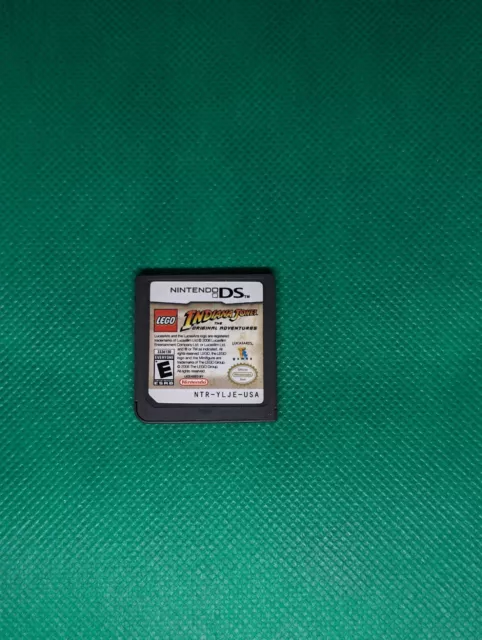 LEGO Indiana Jones: The Original Adventures (Nintendo DS) Cartridge Tested Works