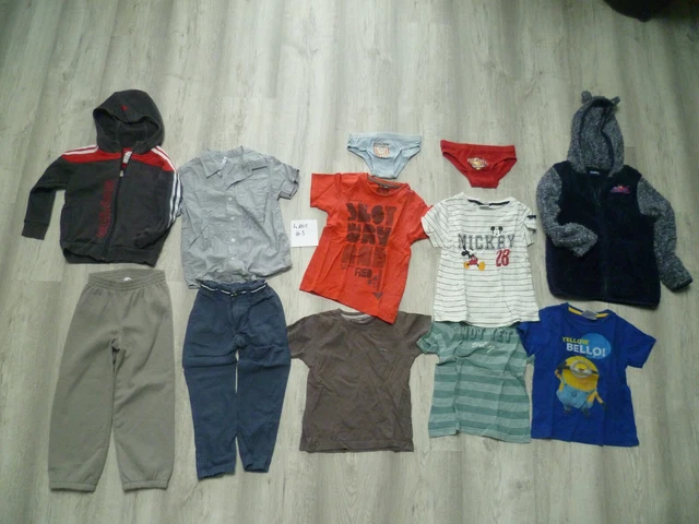 Lot De Vêtements Pour Garçon 3-4 Ans (taille 98) - Occasion En Très Bon état - Multicolore, Style Décontracté