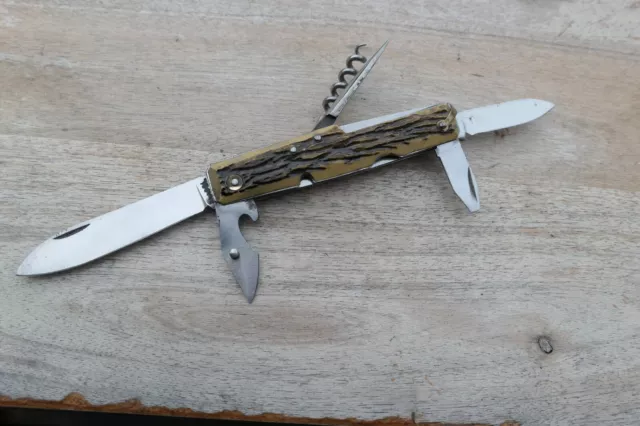 Couteau de poche Pradel - Laiton - 1 pièce - 105 mm