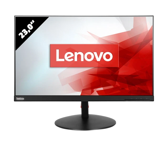 Lenovo ThinkVision T23i-10 Monitor 23,0 Zoll 1920x1080 FHD IPS 4ms DP schwarz