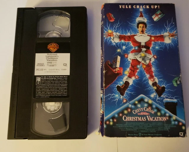 NATIONAL LAMPOON'S CHRISTMAS VACATION VHS Chevy Chase, Beverly D