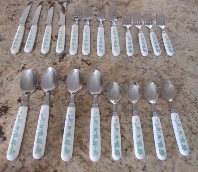 "CALLAWAY IVY” Corelle Stainless 5 – 4 Place Settings (20 Pieces)