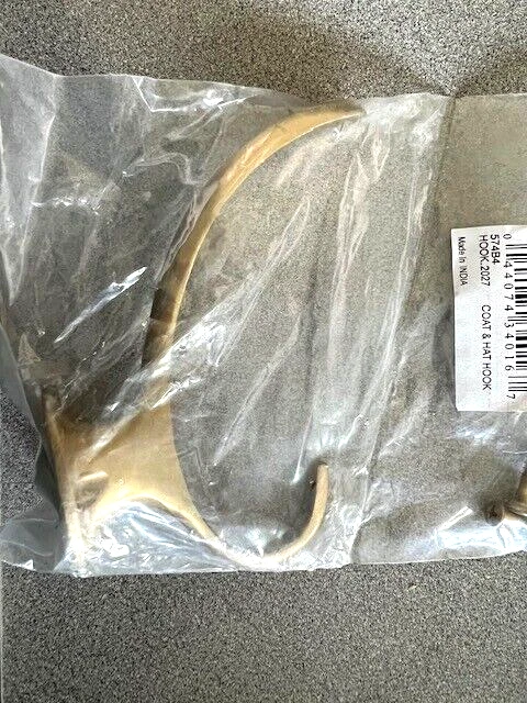 Ives by Schlage 574B4 Coat and Hat Hook Satin Brass