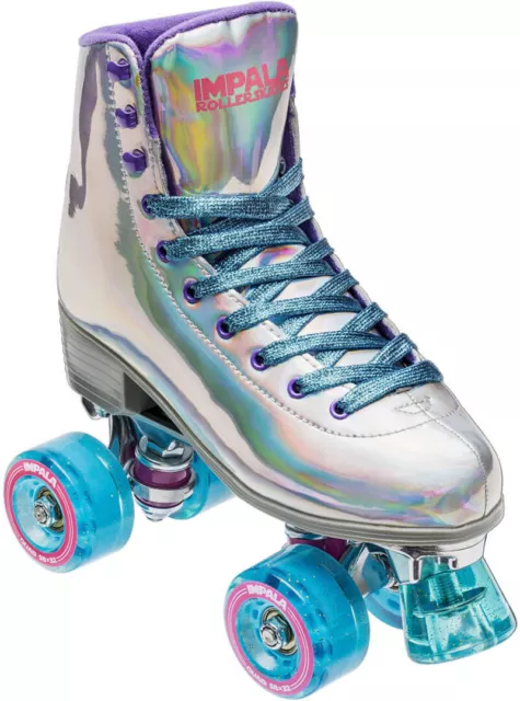 IMPALA Rollschuhe Roller Skates QUAD SKATE Rollschuh holographic Rollschuhe