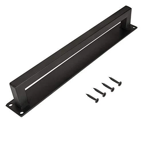 POPUBB Barn Door Handle, 12" Heavy Duty Sliding Door Handle Pull, Modern...