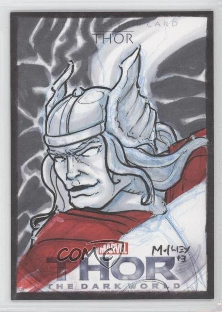 2013 Marvel Thor: The Dark World Character Sketches 1/1 Marcus Huey Thor 1x9