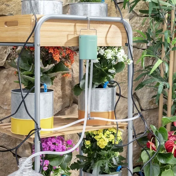 Kit Sistema Di Irrigazione A Goccia Automatico Per 8 Vasi Casa Giardino Orto