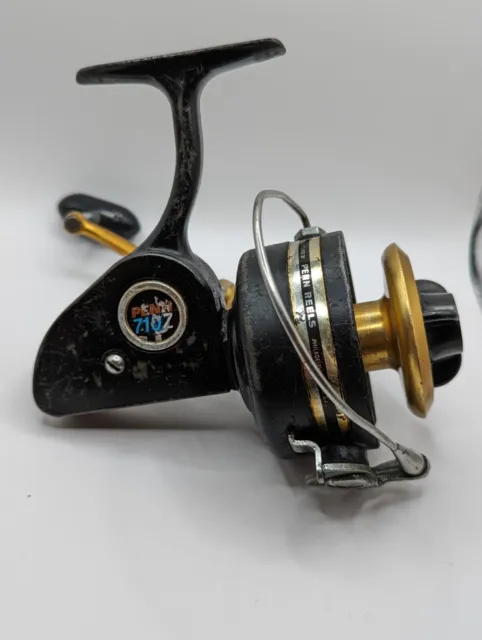 VINTAGE PENN SPINFISHER 710Z Spinning Reel Made in USA $40.00 - PicClick
