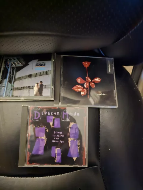 Depeche Mode Lot Of 3 CD Violator Some Great Reward Songs of Faith & Devotion