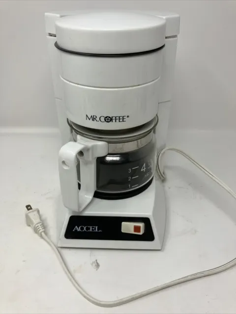 Mr Coffee 4 Cup Automatic Drip Coffeemaker White Model BL5