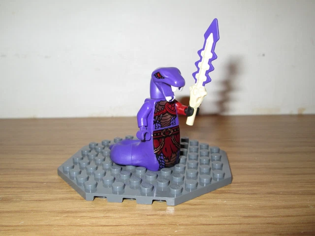 LEGO NINJAGO KAPAU' Rai Purple Snake Serpent Minifig Minifigure