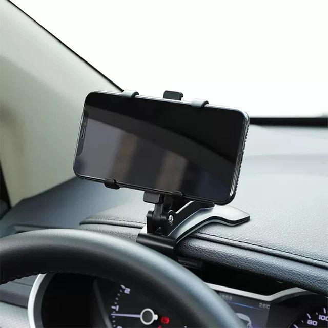 US Spida Mount 360° Universal Cell Phone Bracket Clip Car Dashboard Holder Stand 2