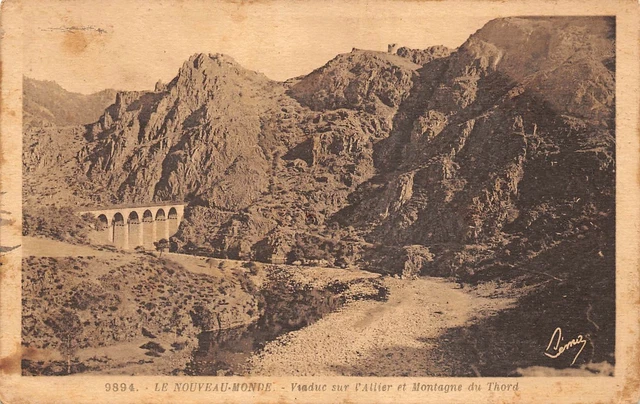 Viaduc sur l'Allier et Montagne du Thord - LE NOUVEAU MONDE