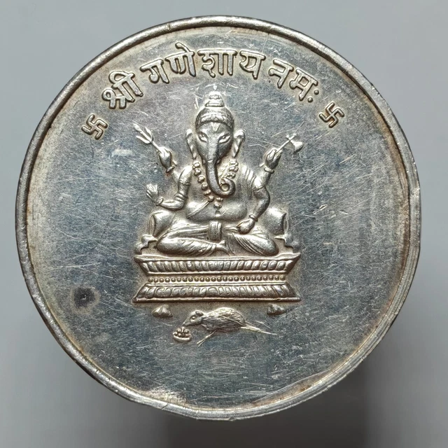 Lord Ganesha God Di Beginnings Spirituale Indù Regalo Nozze Ciondolo