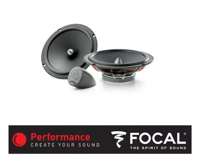 Focal ISU 165 Integration 2 Wege Komponenten Lautsprecher Set 16,5 cm, 140 Watt