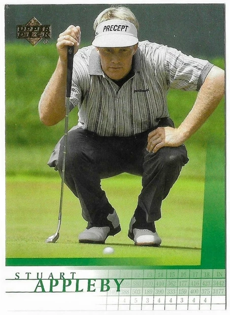 ⛳ 2001 Upper Deck Golf Stuart Appleby Card