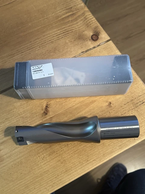 WNT/Ceratizit 38mm 3xD Insert Drill With Inserts New Unused