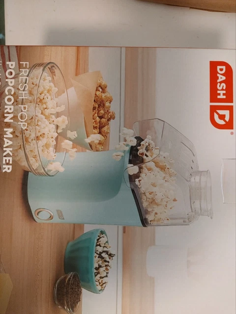 Dash Hot Air Popcorn Popper Maker with Measuring Cup to Portion Popping Corn ...