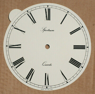 Flure De Lys Décoration Carte Cadran LYS 5.1.9cm146mm Blanc Romain Horloge Cadran 