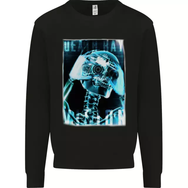 Death Ray Vision Photography Photographer Kids Sweatshirt Jumper