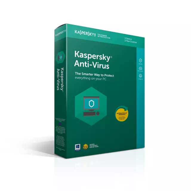 Antivirus Kaspersky 2021 User 3 Pc Kl1171T5Cfs-20Slimpr Licenza 1 Anno Pro
