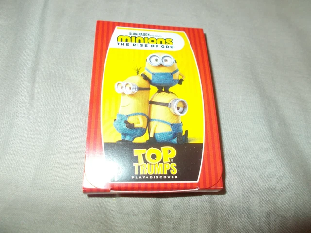 McDonalds Happy Meal Spielzeug 2021 Minions Top Trumps 25310-01