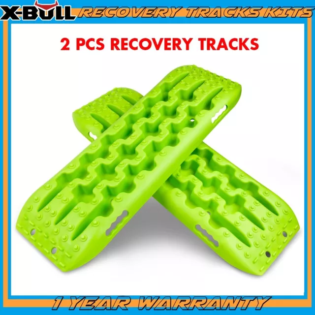 X-BULL Recovery Tracks 10T Sand Mud Snow 4x4 Accessories 4WD Truck 1Pair Gen2.0