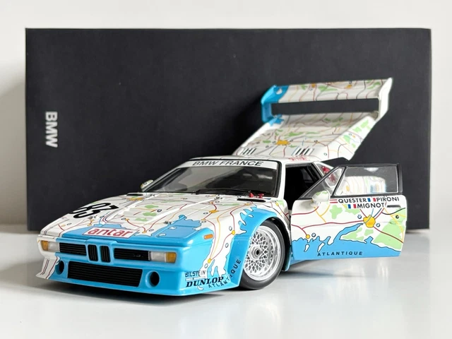 1/18 MINICHAMPS BMW M1LM1980 Marlboro Diecast car Marlboro 1/18