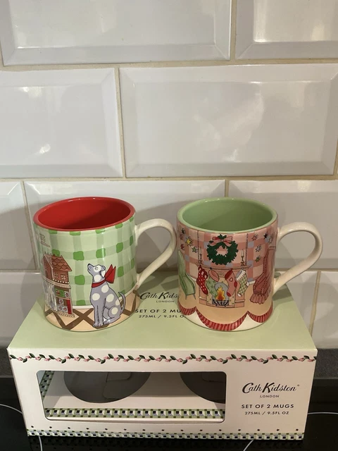 CATH KIDSTON CHRISTMAS Village Stanley Mugs New In Original Box Sealed Gift  42.00 - PicClick UK