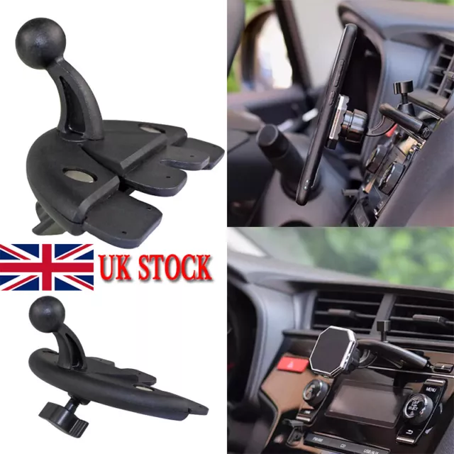 CD Slot Mobile Phone Holder For In Car Universal GPS Mount Stand Cradle UK