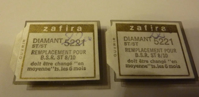 Lot De 2 Diamants Stéréo Telefunken A23/1 Pour Autoradio Zafira - Neuf D'origine