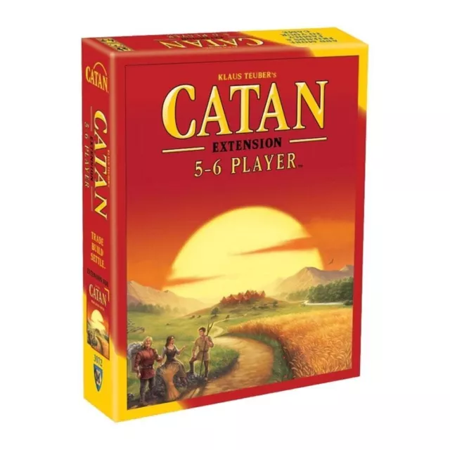 CATAN Board Game 5-6 Player EXTENSION - Expand Your CATAN Game for More Players