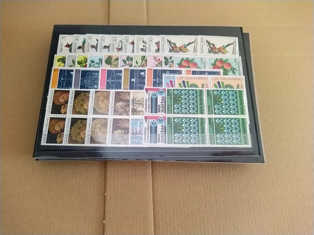 San Marino 1973, 40x kompletter Jahrgang **/MNH, MiNr. 1025/58,