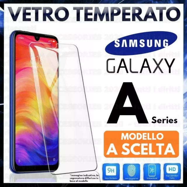 Pellicola Vetro Temperato Per Samsung Galaxy A/71/70/51/50/40/20/10/9/8/7/E/S/M