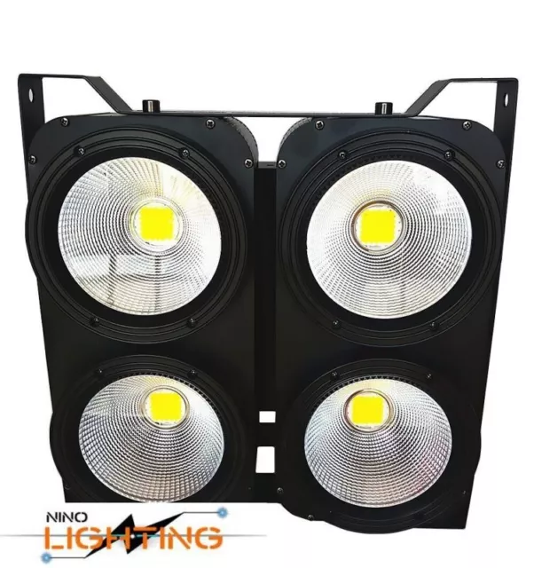 Accecatore a 4 LED 100W Luce Calda/Fredda DMX Presa Powercon WISDOM