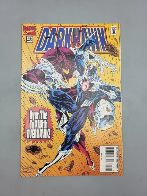 Darkhawk #49 1st Appearance Overhawk Low Print Run Marvel 1995