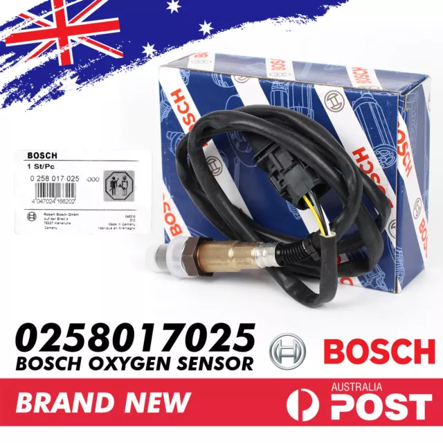 Bosch Oxygen Sensor Lambda Sensor 5 Wire 17025 Lsu 4.9 0258017025 For Caprice AU