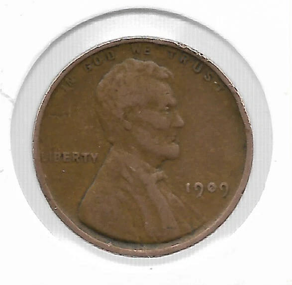 Rare Antique 1909 US Lincoln Wheat Penny Collection Cent Coin 1ST YEAR!! Lot:Z86