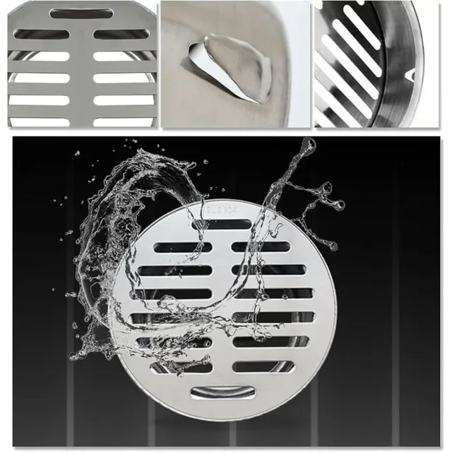 Novel Modern 10*10 Drain Hair Catcher Deodorant Strainer - Black Gold Square  Shower Drain with 304 Stainless Steel, Electroplated Surface Treatment -  China Drain, Floor Drain