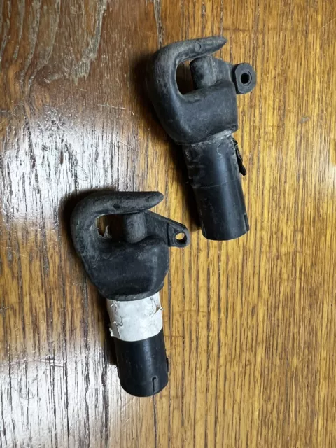 2 x dinghy spinnaker pole ends racing sailing dinghy keelboat hardware