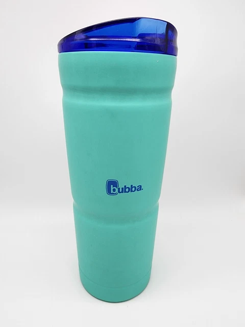 Bubba 24Oz  Stainless Steel Tumbler Cup BPA Free H & C Turquoise Blue/Royal Blue