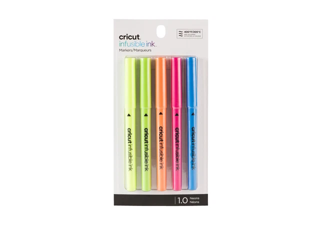 CRICUT 5er Pack Infusible Ink Stifte Neonfarben