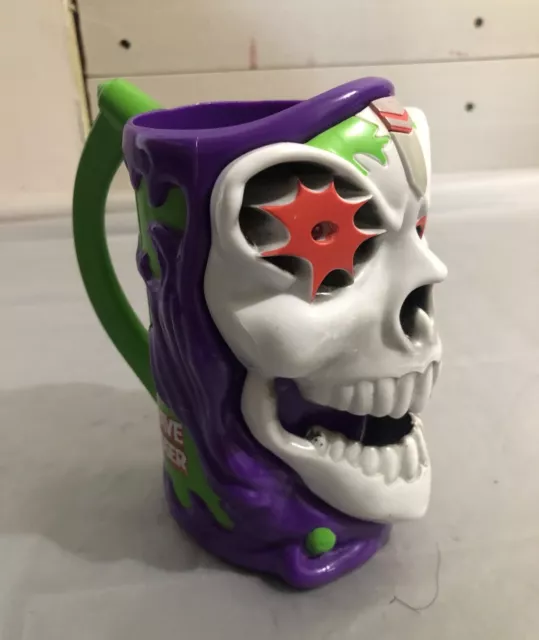 Monster Jam Grave Digger Truck Plastic Cup MUG 20oz Grim Reaper Purple