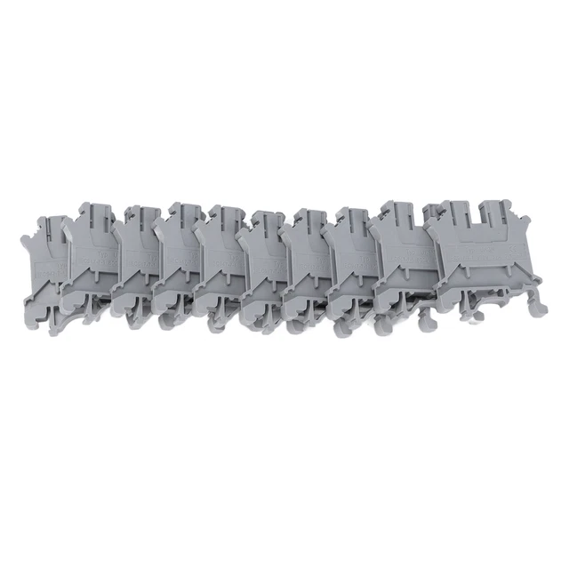 100x Terminal Screw Type Copper Combination Terminals Block 800V 32A UK‑3N✈