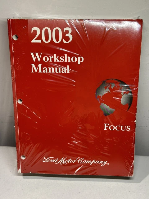 2003 FORD FOCUS Service Repair Shop Workshop Manual OEM