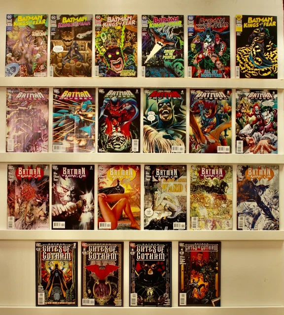 Batman  Lot of 22 comics NM- or better, many much better  See Issue #'s below